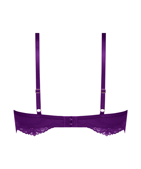 Sujetador de aros preformado de media copa Belladonna, Morado