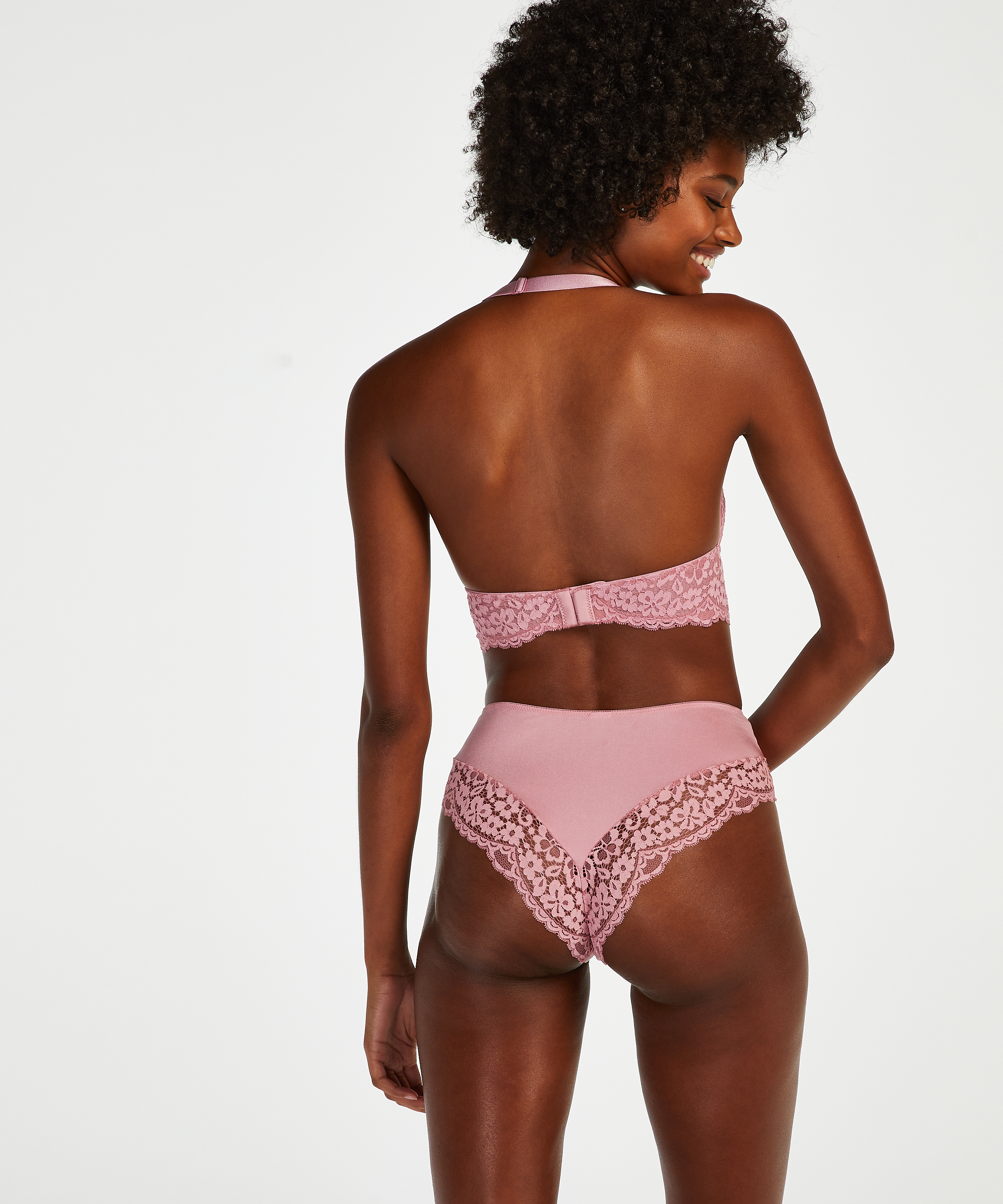 Bralette Rose, Rosa, main
