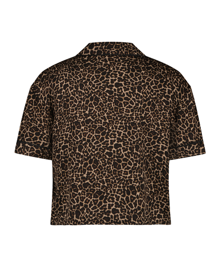 Top de pijama Springbreakers, Negro