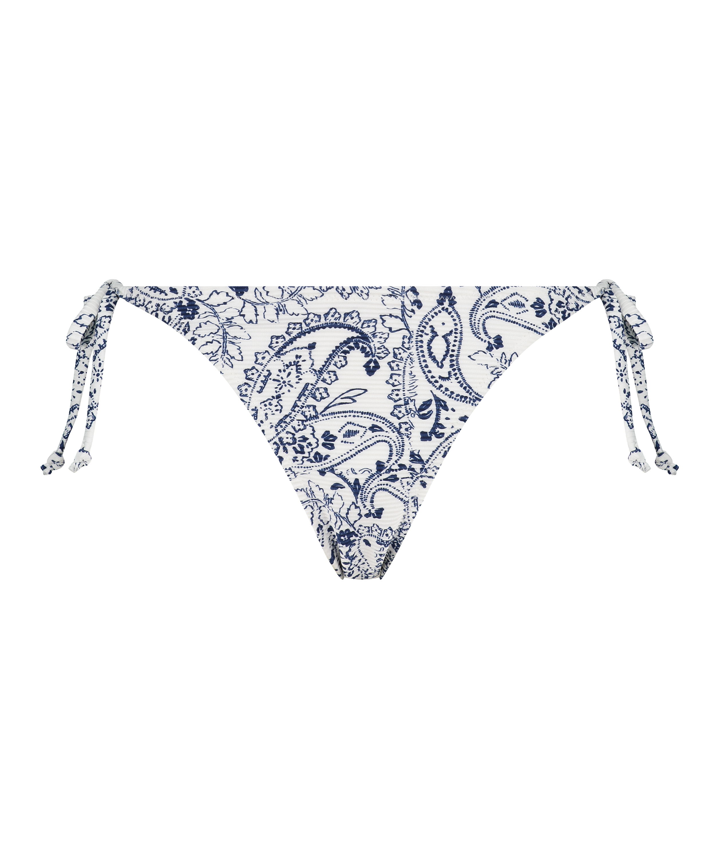 Braguita de bikini brasileña Paisley, Blanco, main