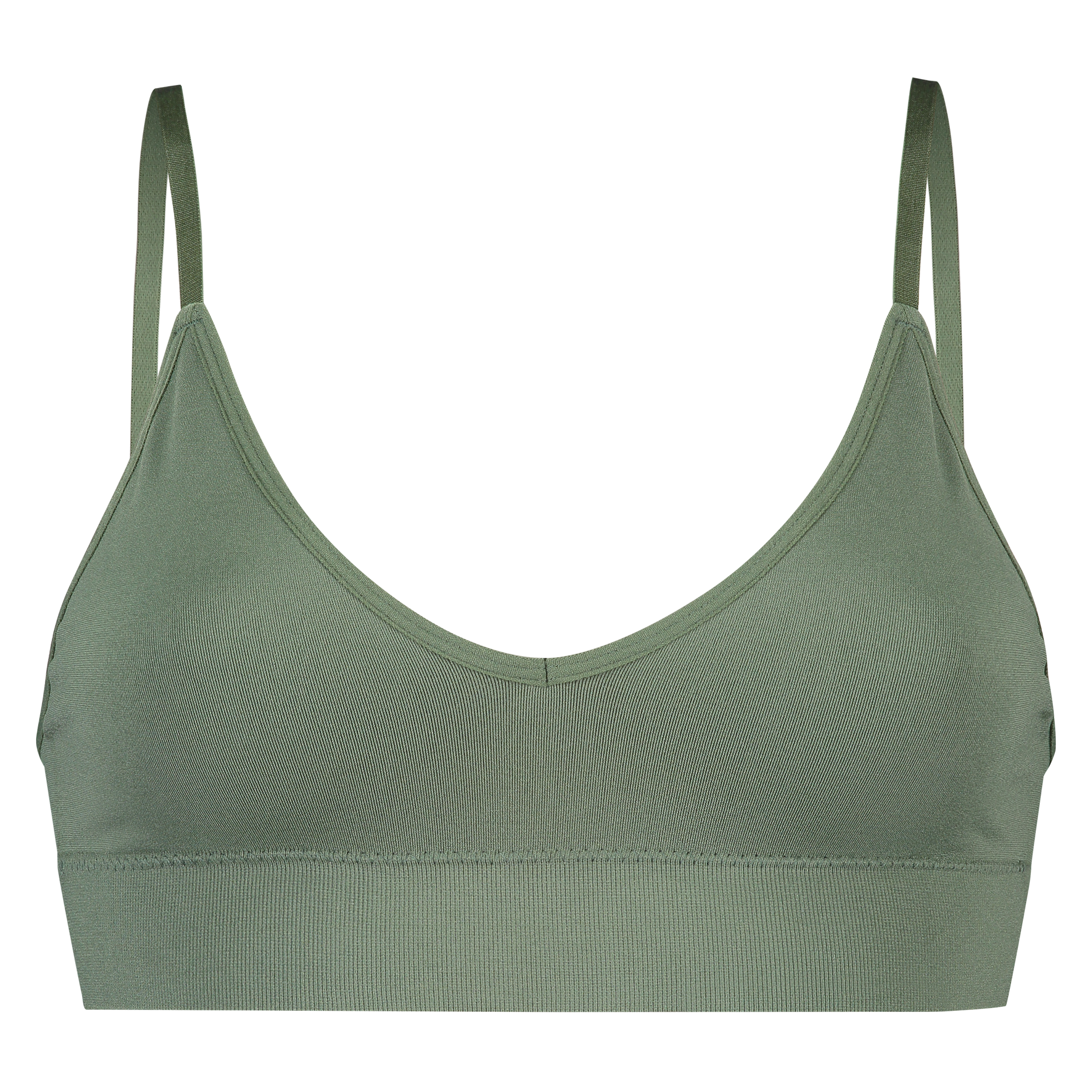 Bralette sin costuras, Verde, main