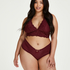 Brasileña en forma de V Vixen Curvy, Rojo