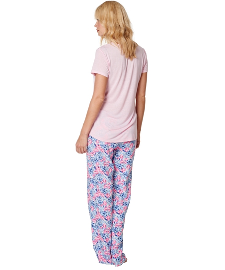 Pyjama pants Fem pants Flower, Azul