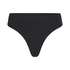 Tanga de tiro alto Dianne, Negro