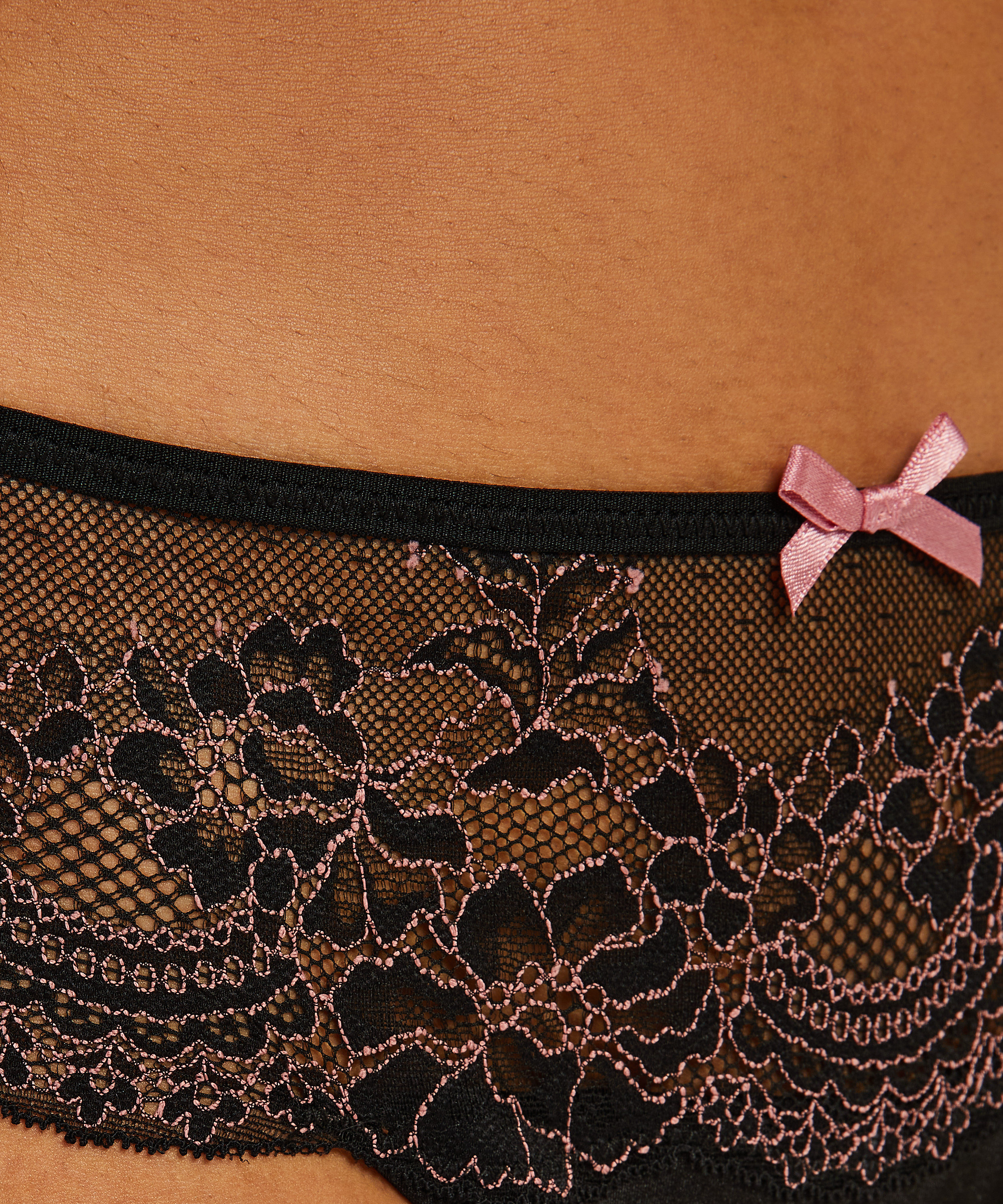 Tanga bóxer Doriane, Negro, main