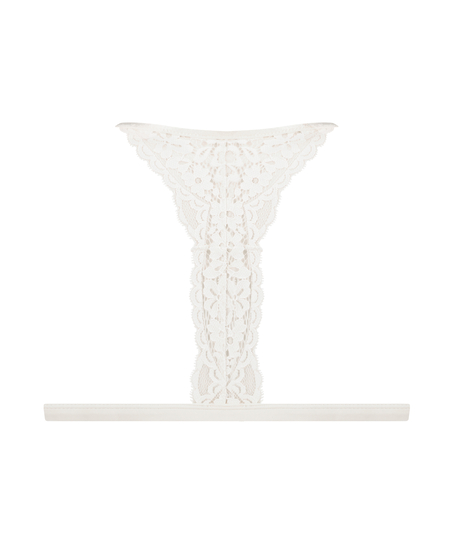 Bralette triangular preformado Rose, Blanco