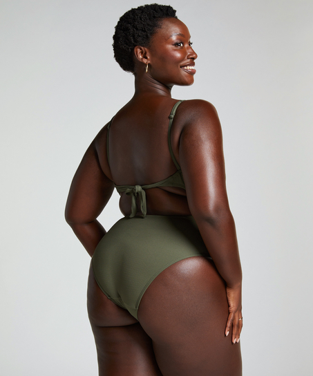 Traje de baño Relief, Verde