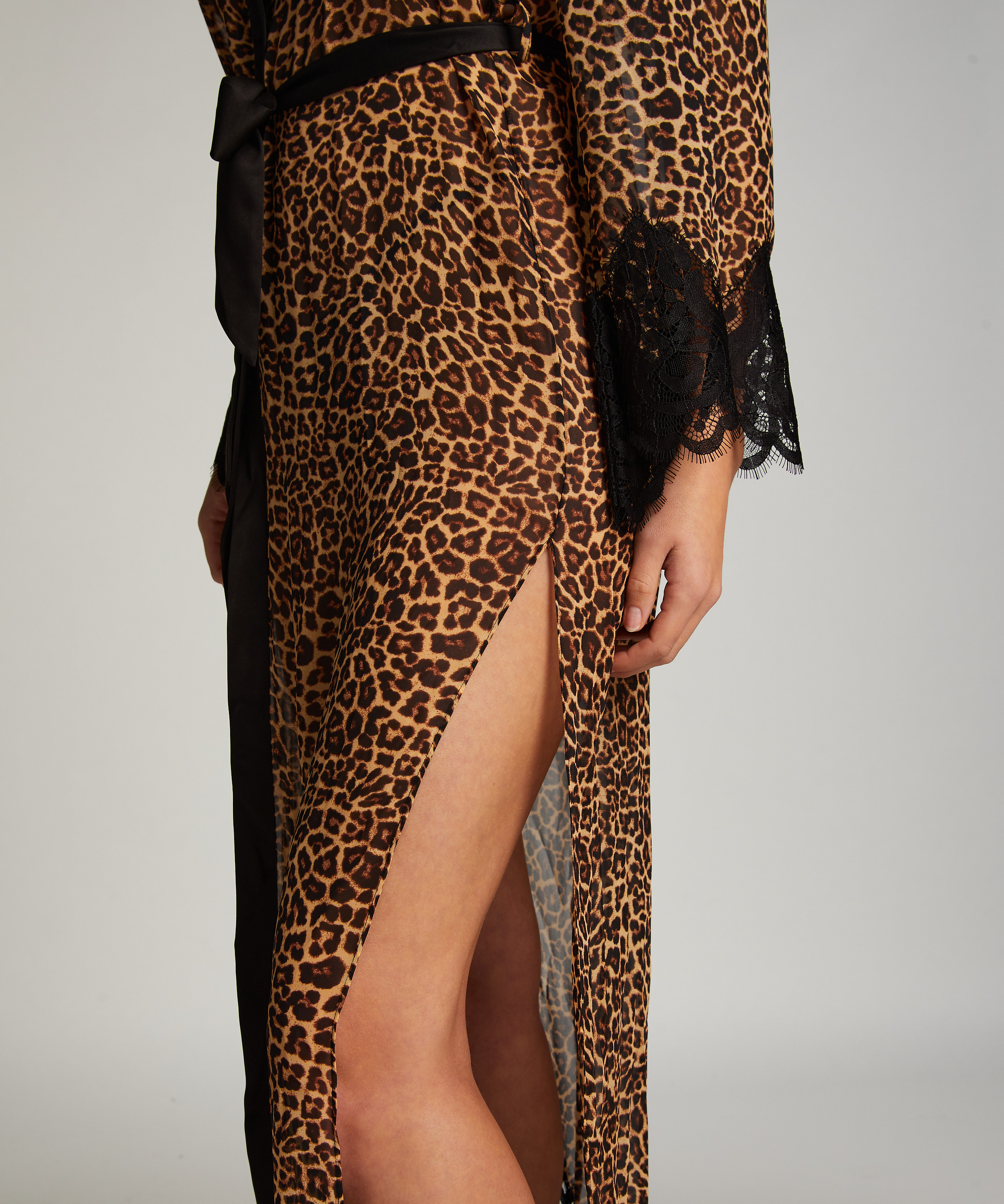 Kimono Chiffon, Negro, main