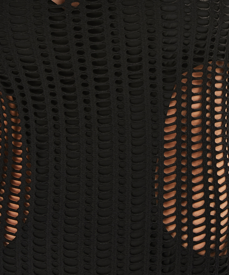 Traje de baño Borneo Mesh, Negro