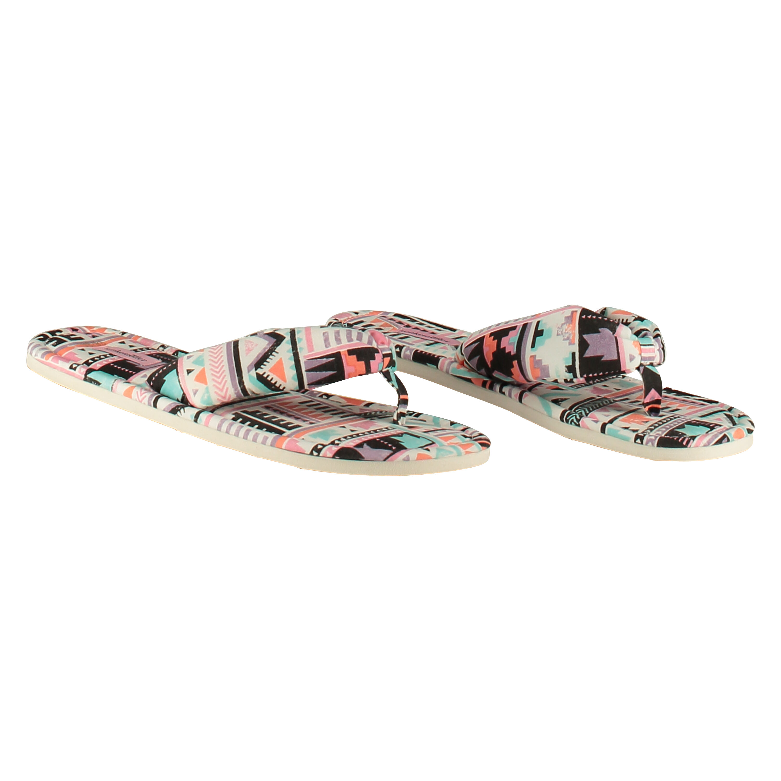 Flip-flops Poplin, Blanco