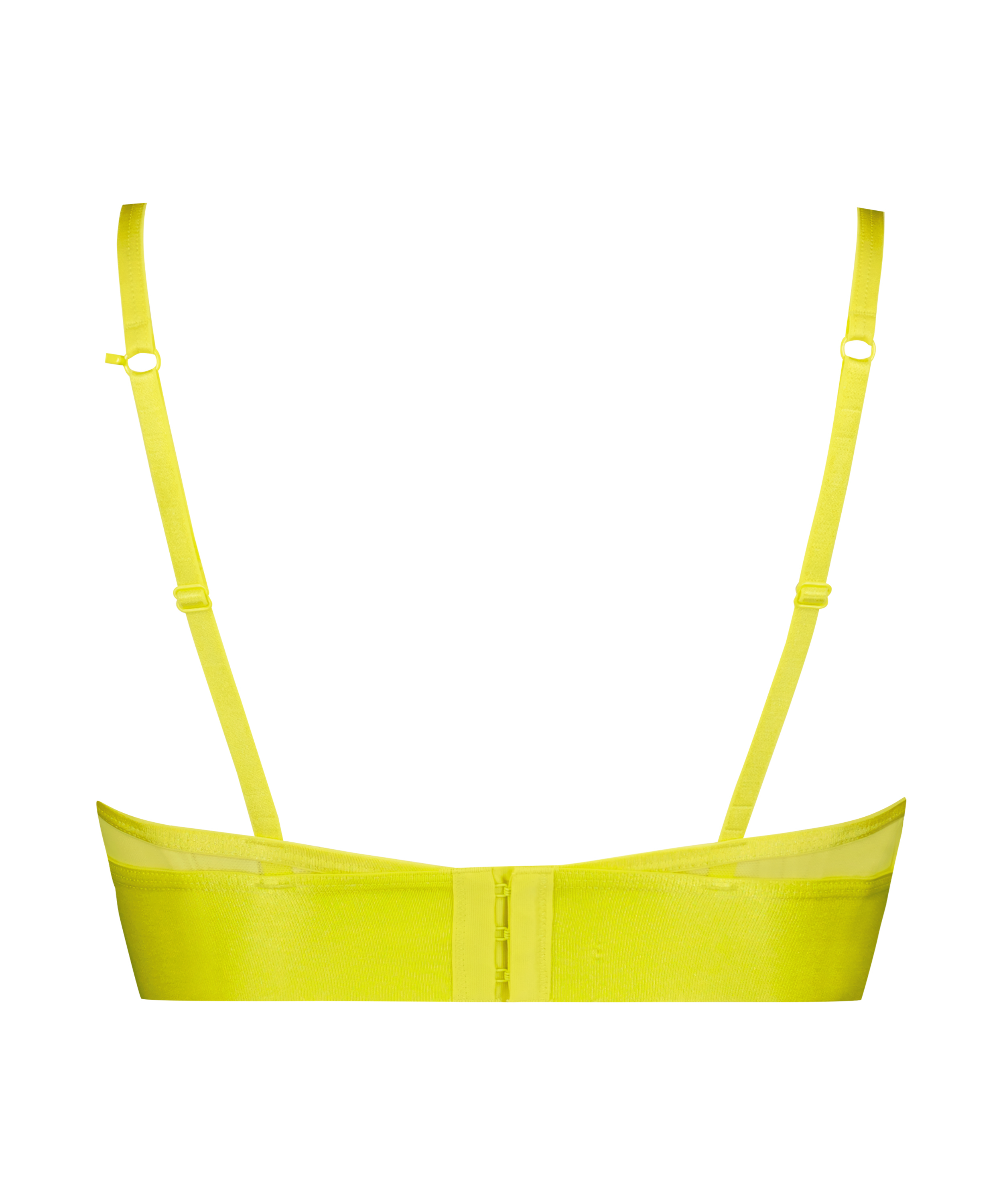 Bralette de rejilla Flexing, Amarillo, main