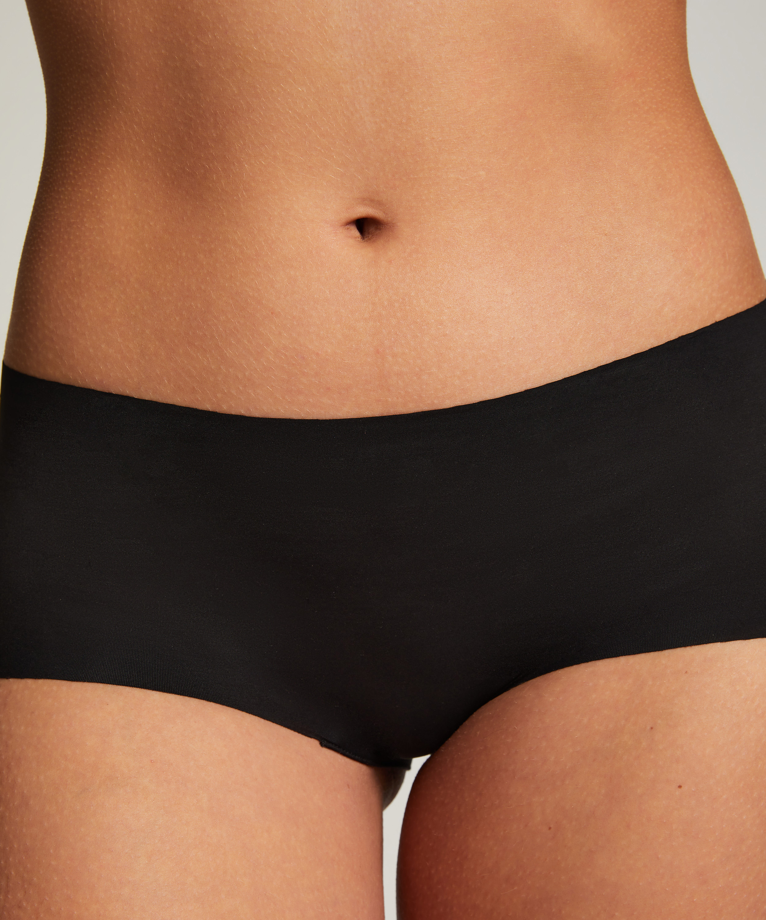 Lote de 3 pantalones cortos invisibles, Negro, main