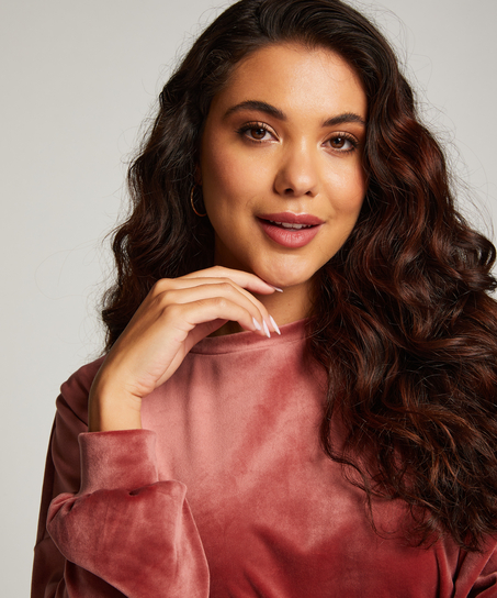 Top de terciopelo, Rosa