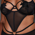 Bodi Private Effie Curvy, Negro