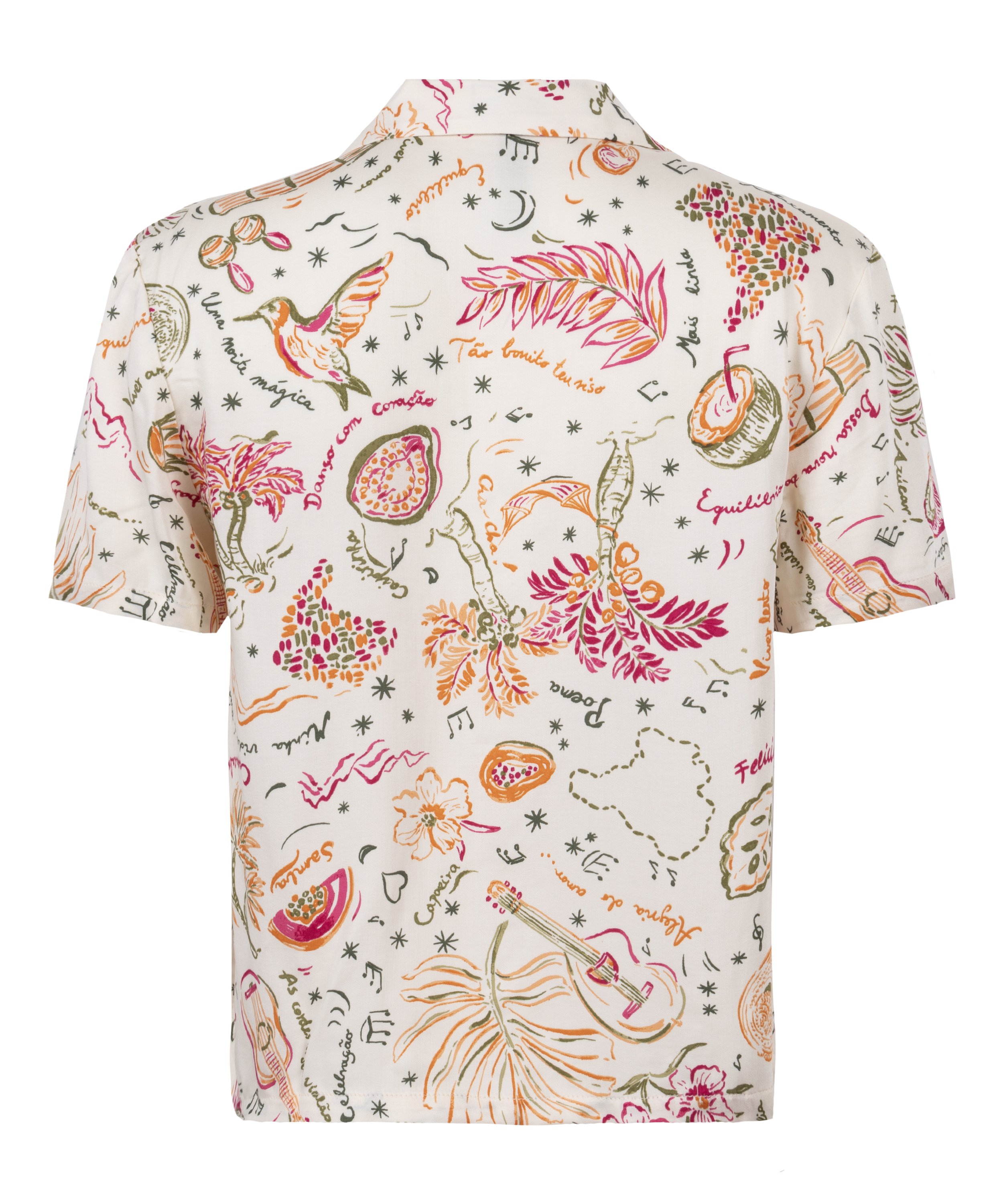 Chaqueta de satén, Blanco, main