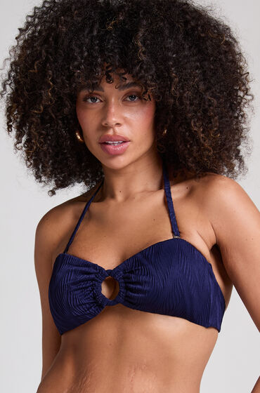 Hunkemöller Top de bikini Cozumel Bandeau Azul