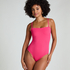 Bañador Bandeau Scallop, Rosa