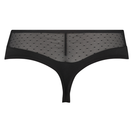Tanga bóxer Amelia, Negro