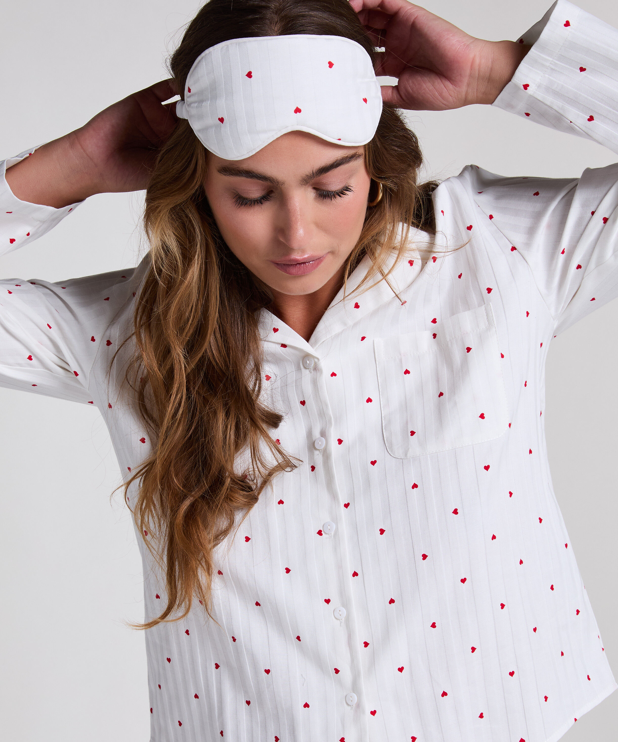 Antifaz para dormir, Blanco