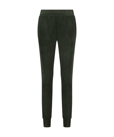 Pantalones de deporte Velours, Verde