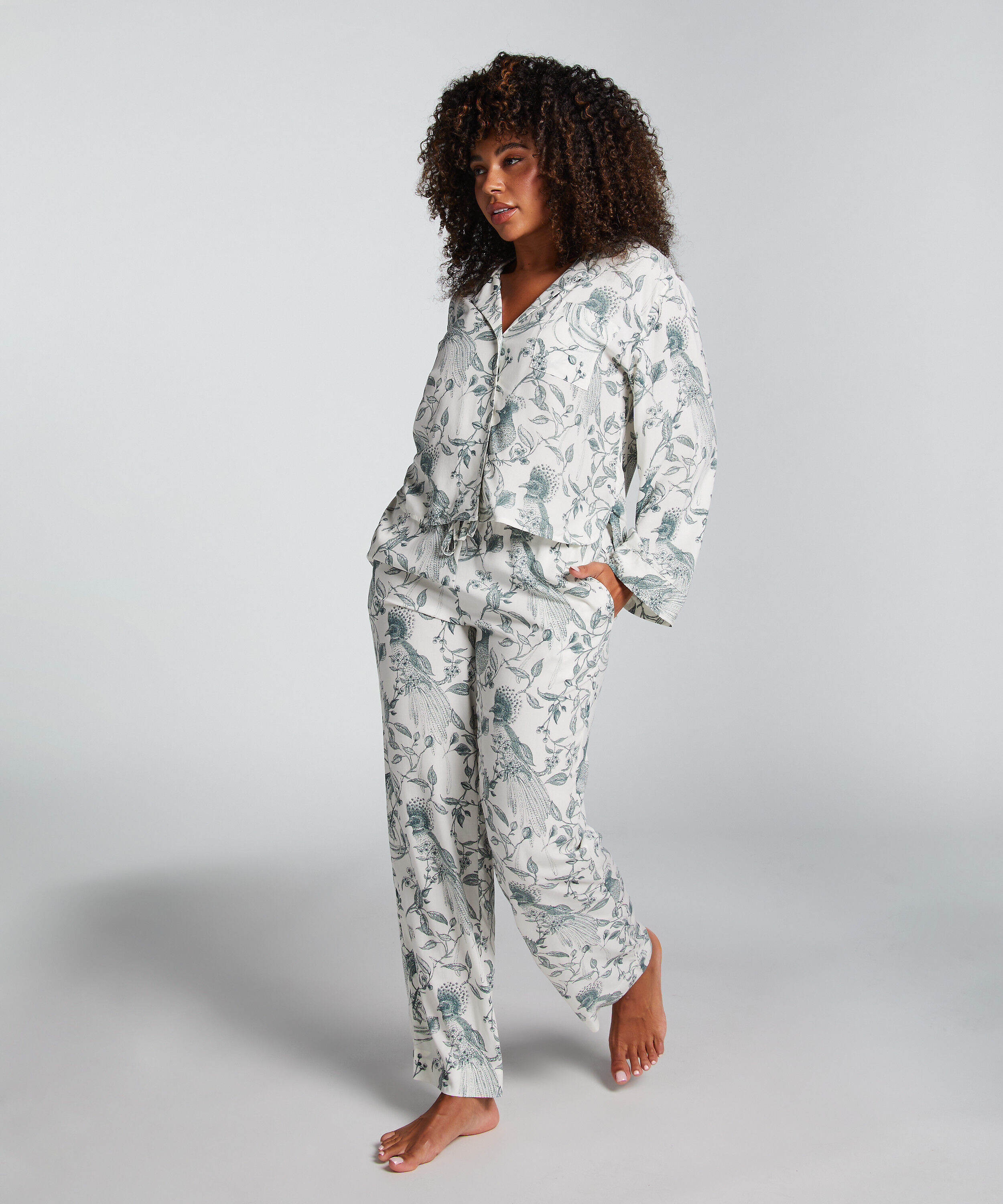 Tall Pantalón de pijama, Blanco Tall Pantalón de pijama, Blanco