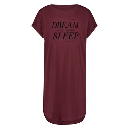 Camis&oacute;n de escote redondo, Rojo