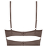 Sujetador longline de aros preformado Allura, Marrón