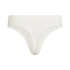 Tanga de tiro alto Dianne, Blanco