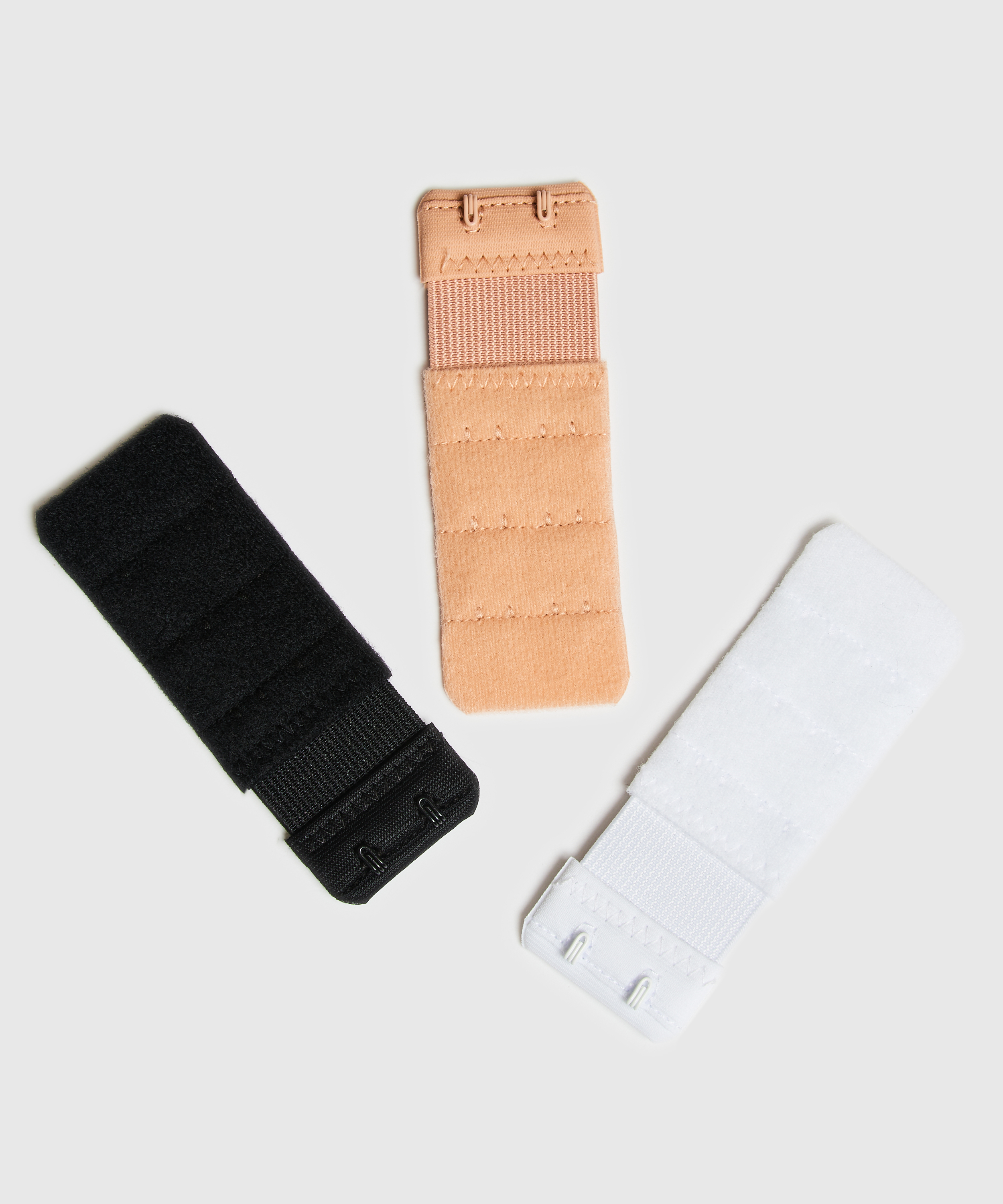 Pack de 3 extensores de sujetador, Blanco, main