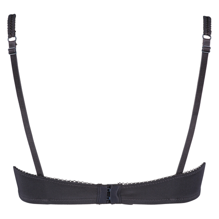 Sujetador de aros preformado Secret lace contrast, Gris