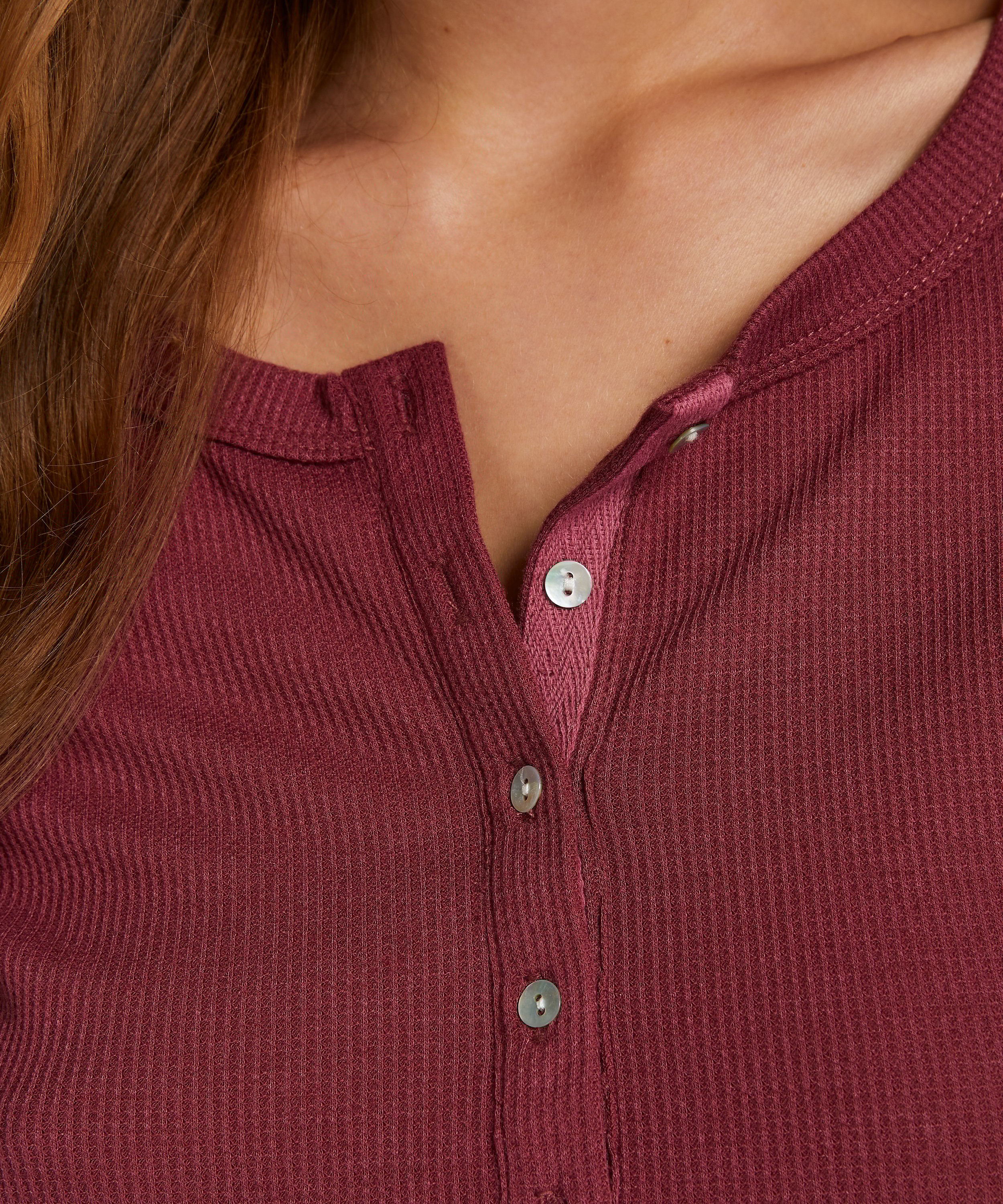 Top de pijama, Rojo, main