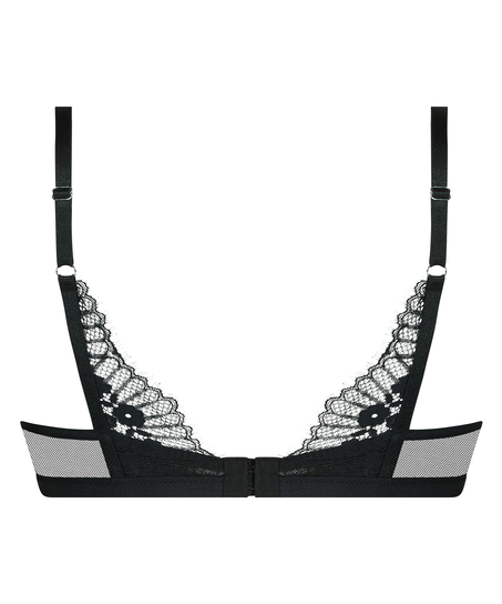 Sujetador con aros y relleno Daphne, Negro