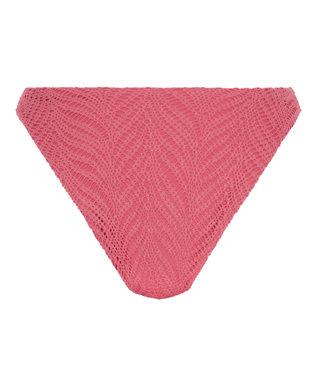 Braguita de bikini de tiro alto Lanai, Rosa
