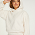 Sudadera con capucha Fleece Snuggle, Blanco