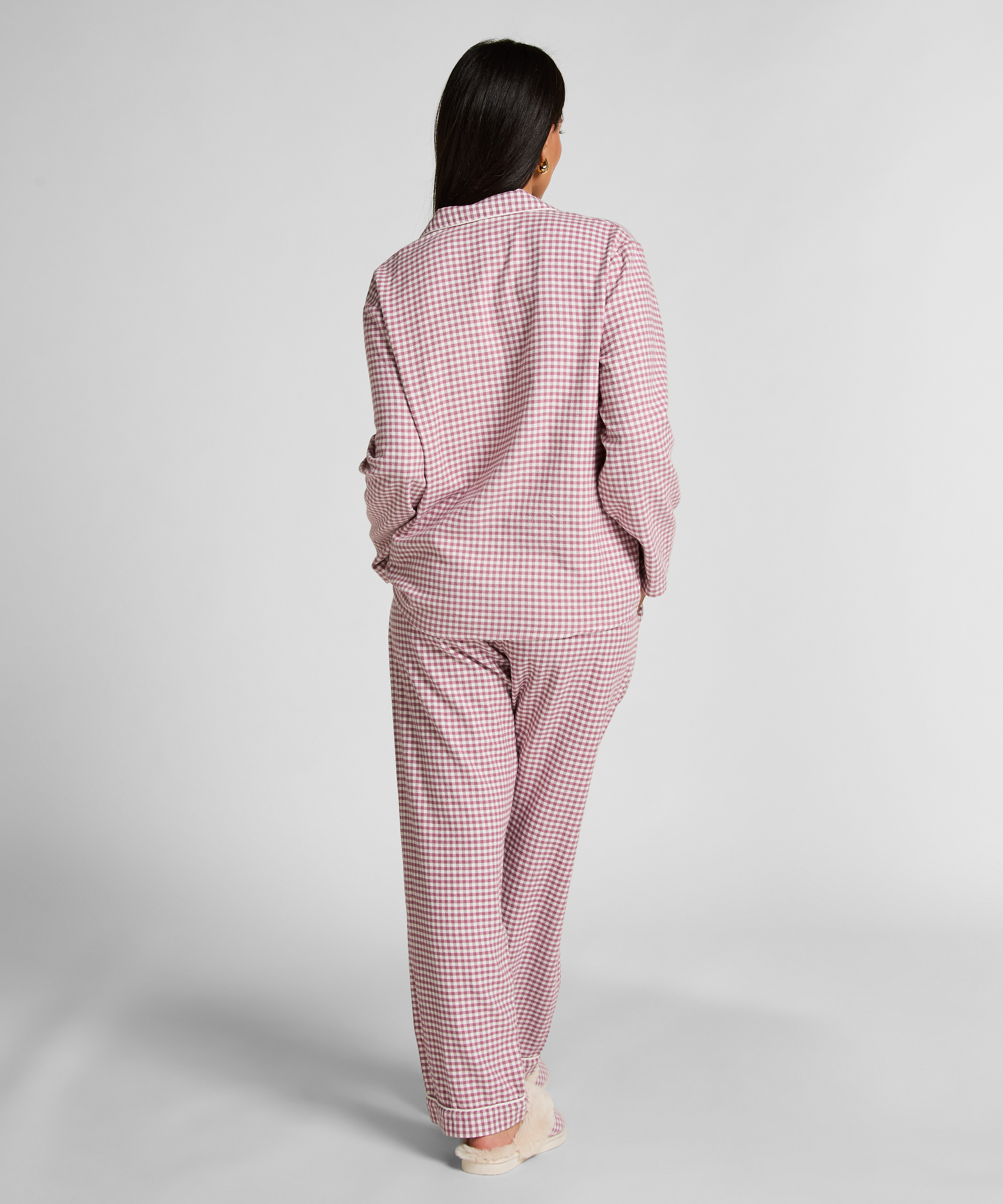 Top de pijama Flanel Essentials, Morado, main