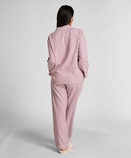 Top de pijama Flanel Essentials, Morado