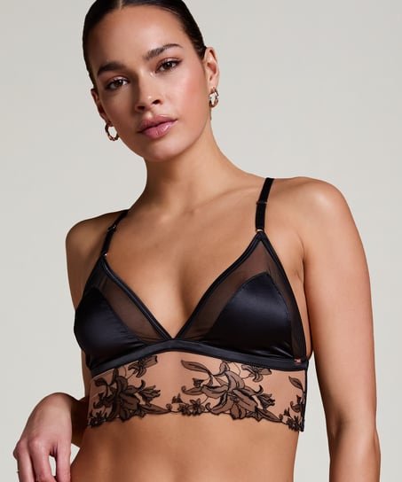 Bralette Anouk, Negro