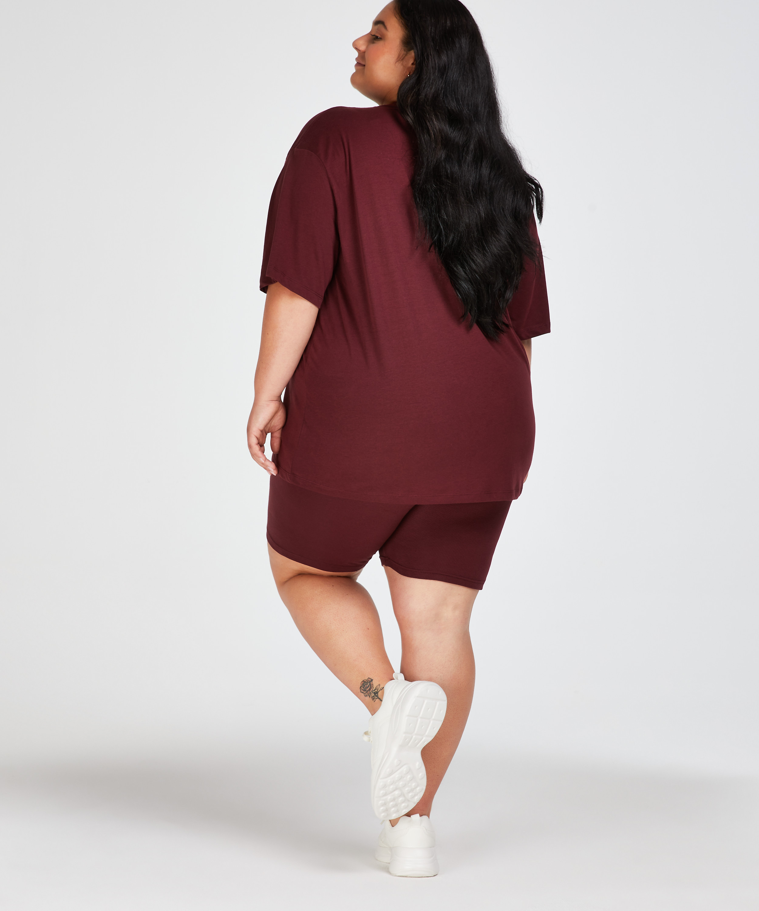 Conjunto de pijama corto Biker, Rojo, main