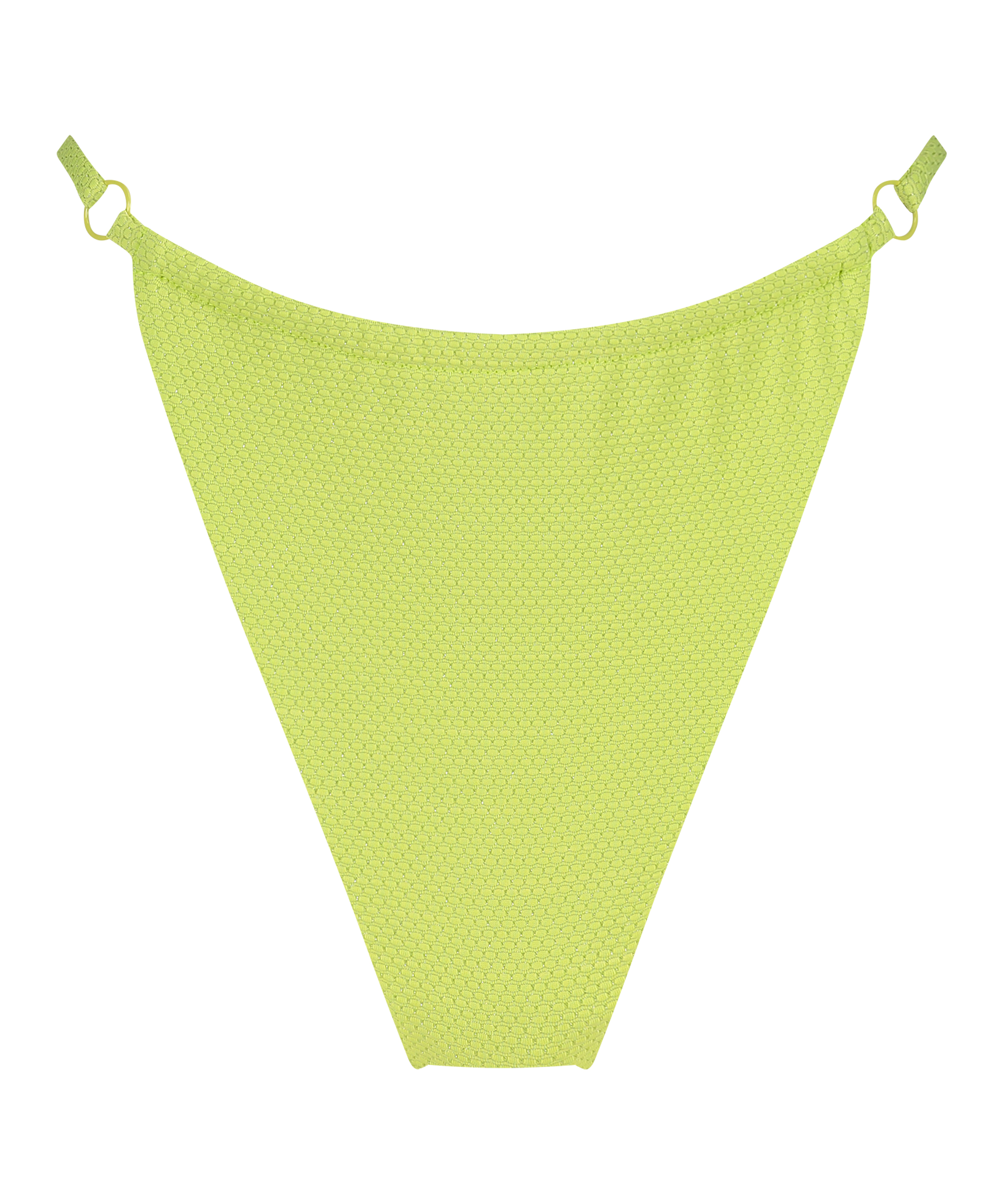 Braguita de bikini de tiro alto de l&uacute;rex Fiji, Verde, main