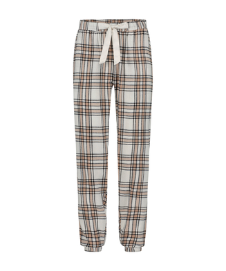 Pantalones de pijama de franela, Beige