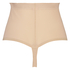 Tanga festoneado moldeador de cintura alta - Level 3, Beige