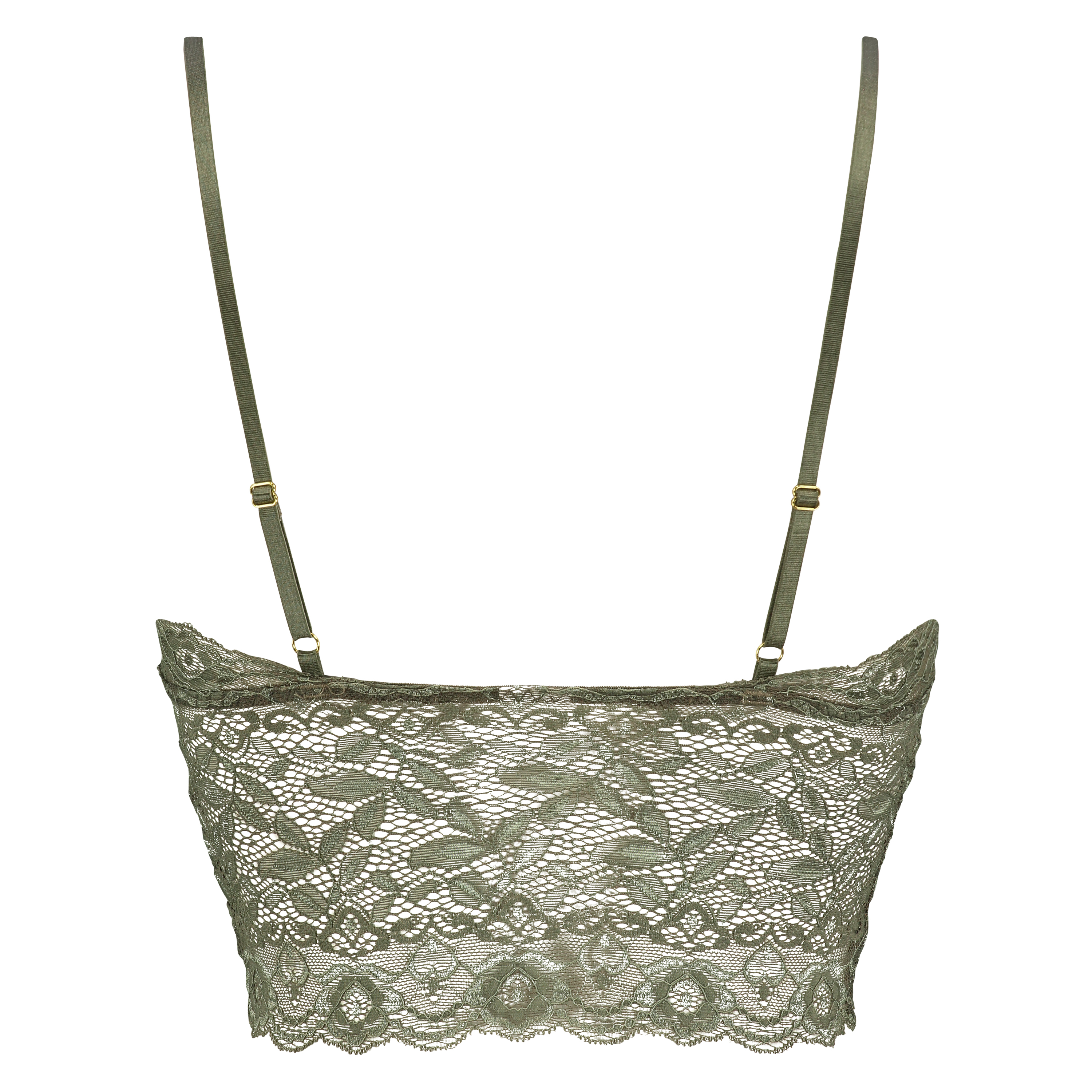 Bralette longline Fancy, Verde, main