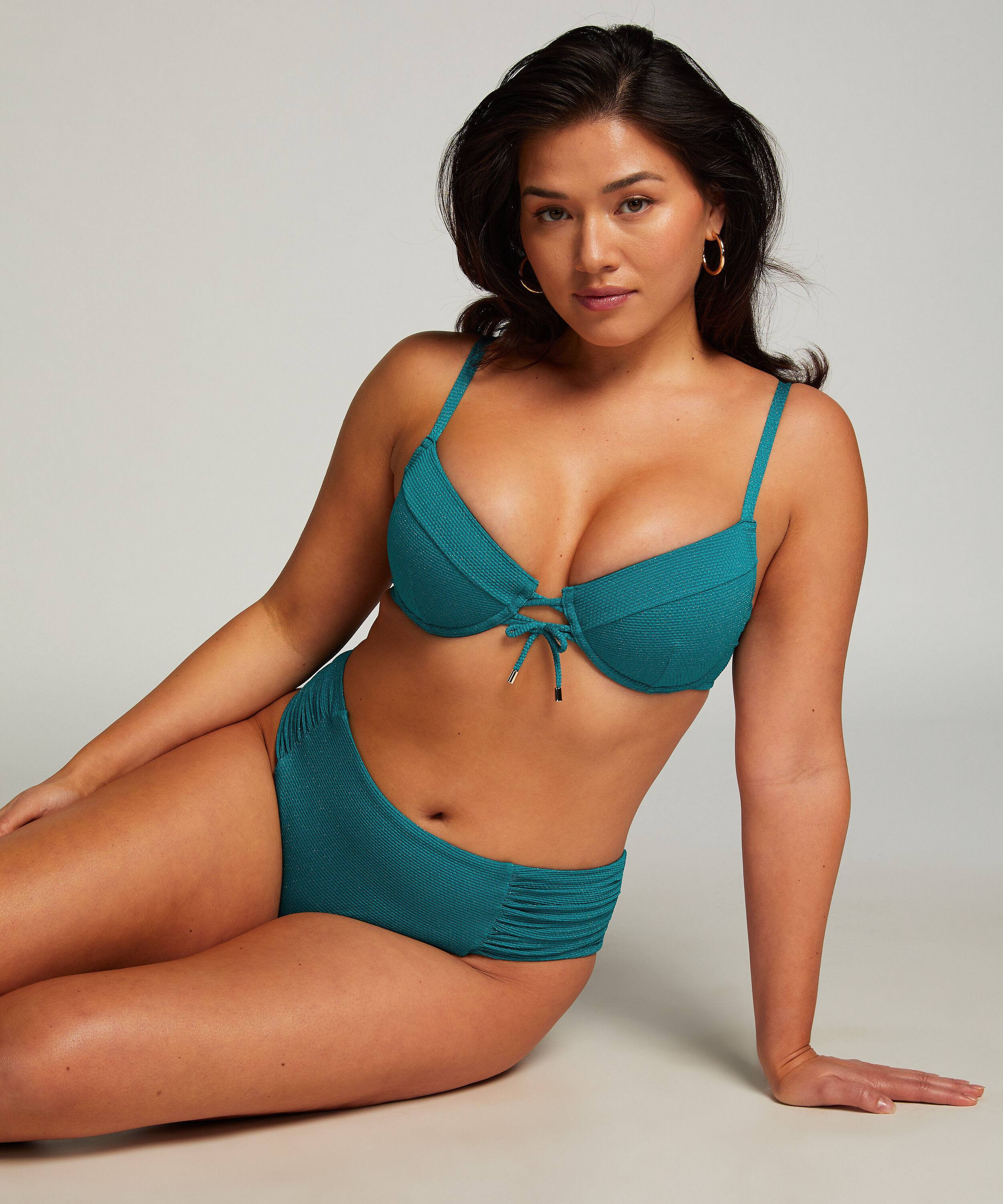 Braguita de Bikini Rio Relief, Verde