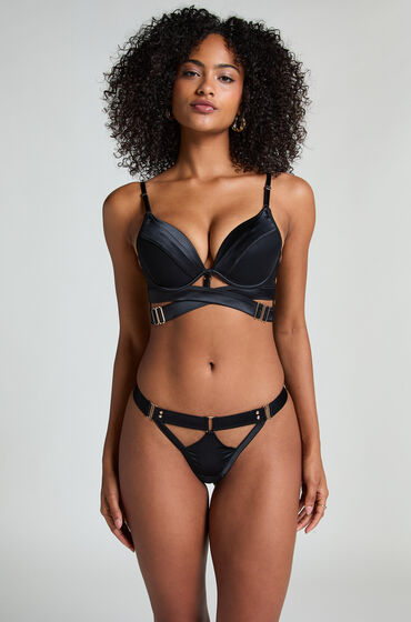 Hunkemöller Tanga Colette Negro
