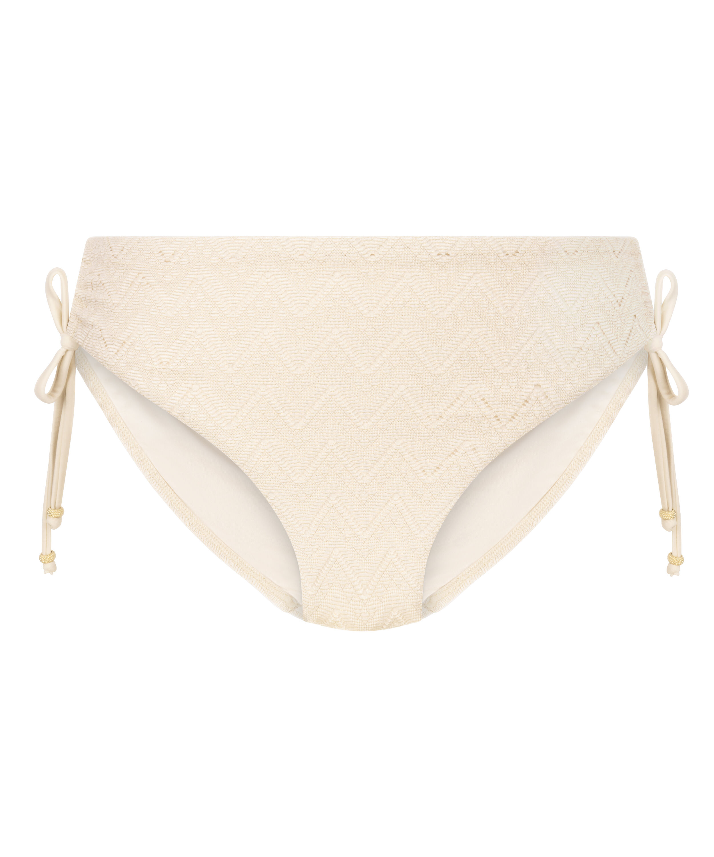 Braguita de bikini Crochet, Blanco