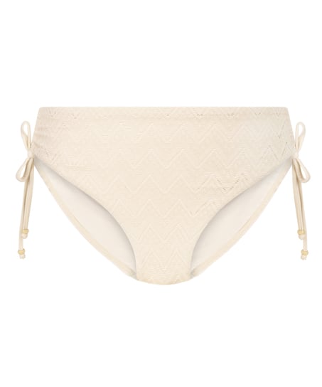 Braguita de bikini Crochet, Blanco