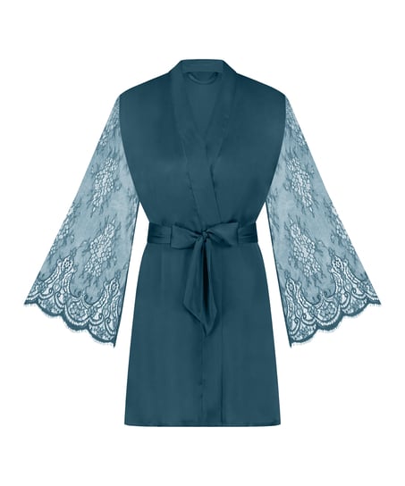 Kimono Satin, Azul