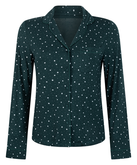 Chaqueta de manga larga de jersey Essentil, Verde