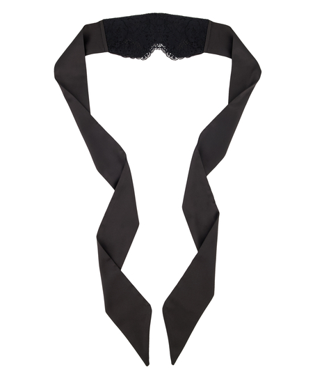 Antifaz Private encaje, Negro