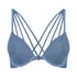 Sujetador push-up de aros preformado Molly, Azul